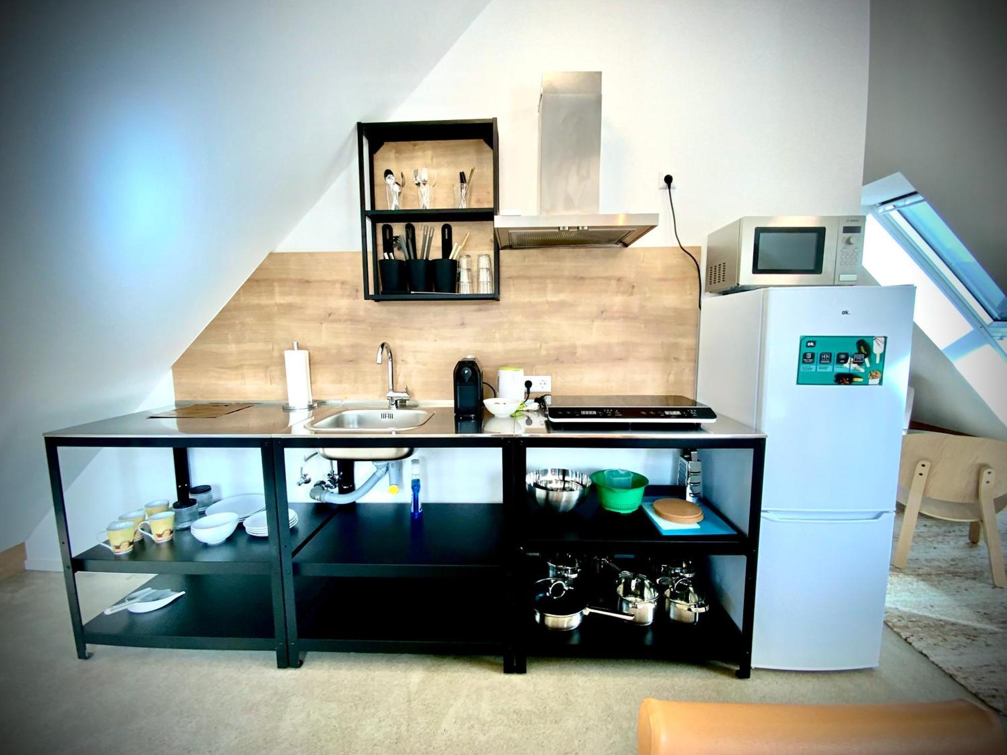 Ferienwohnung Waterfront - Urbane Eleganz Am Bachufer Villach Zimmer foto